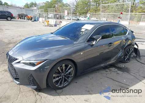 2021 Lexus Is 350 F Sport z USA, uszkodzony, nr VIN JTHGZ1E22M5022481